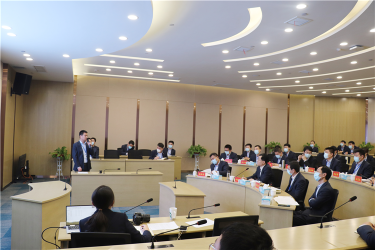 设计院召开2021年后备人才选拔答辩