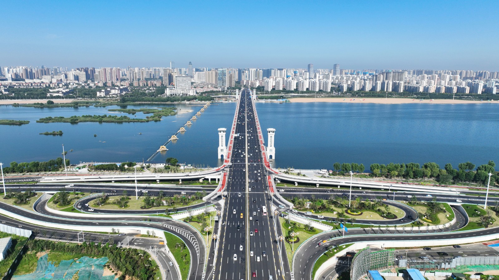 临沂市北京路沂河桥及两岸立交改造工程