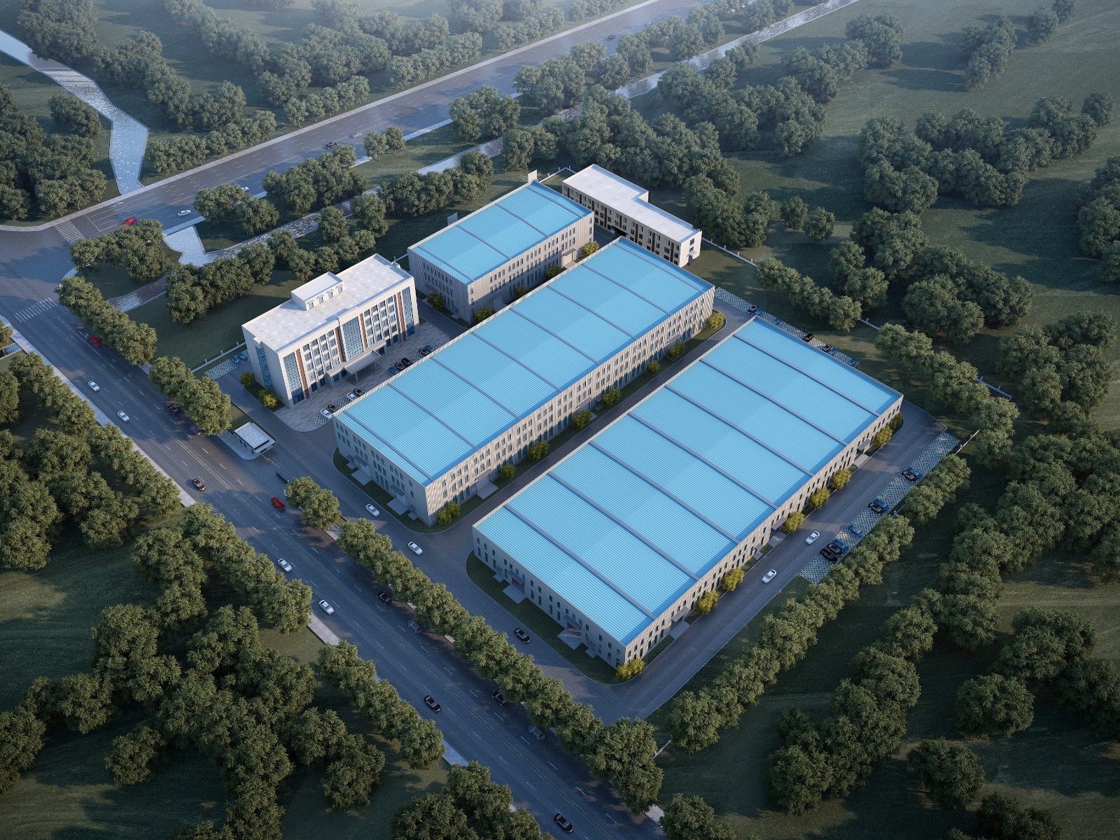 山东璞康新材料科技有限公司厂区