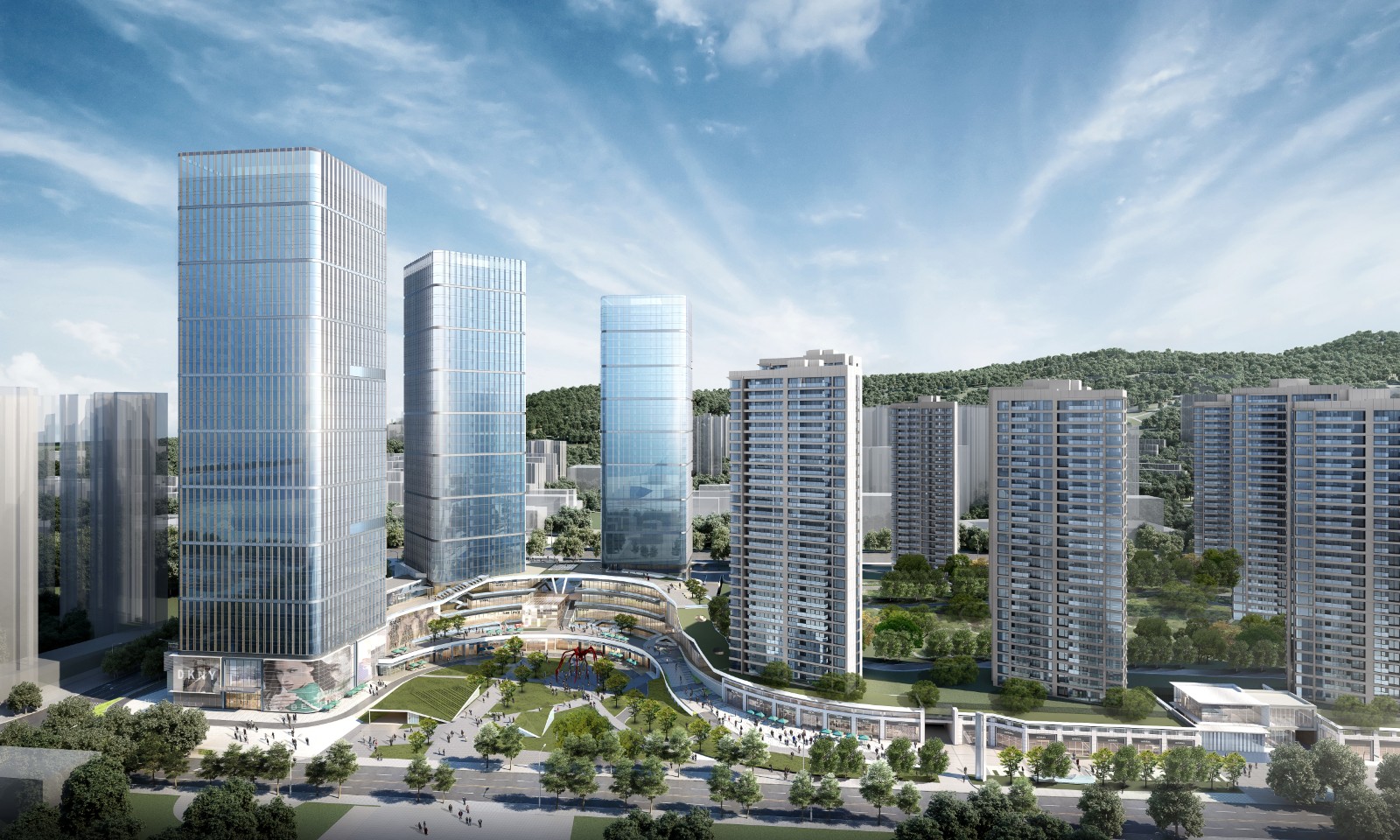 青岛市麦岛居住区改造Ｅ区项目办公区塔楼